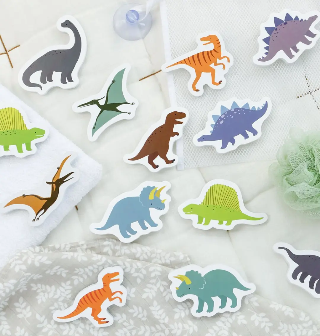A Little Lovely Company Foam Badspeelgoed Dinosaurussen