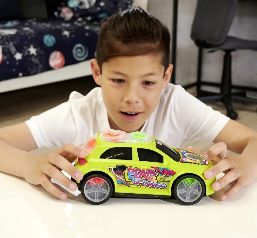 Dickie Beatz Spinner Mercedes A Class 24cm - Groen/Zwart/Grijs