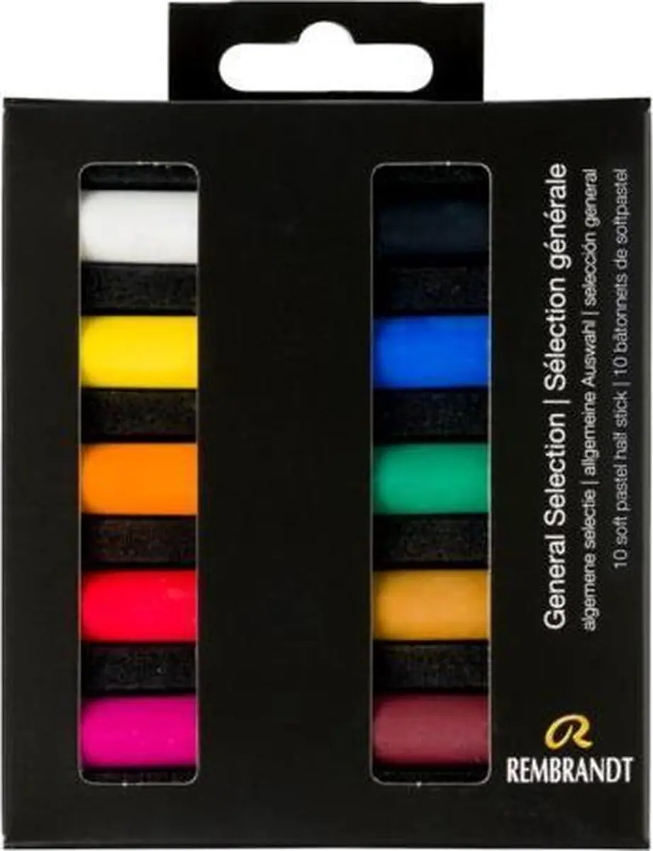 Rembrandt Softpastel Half 10 Stuks - Assorti