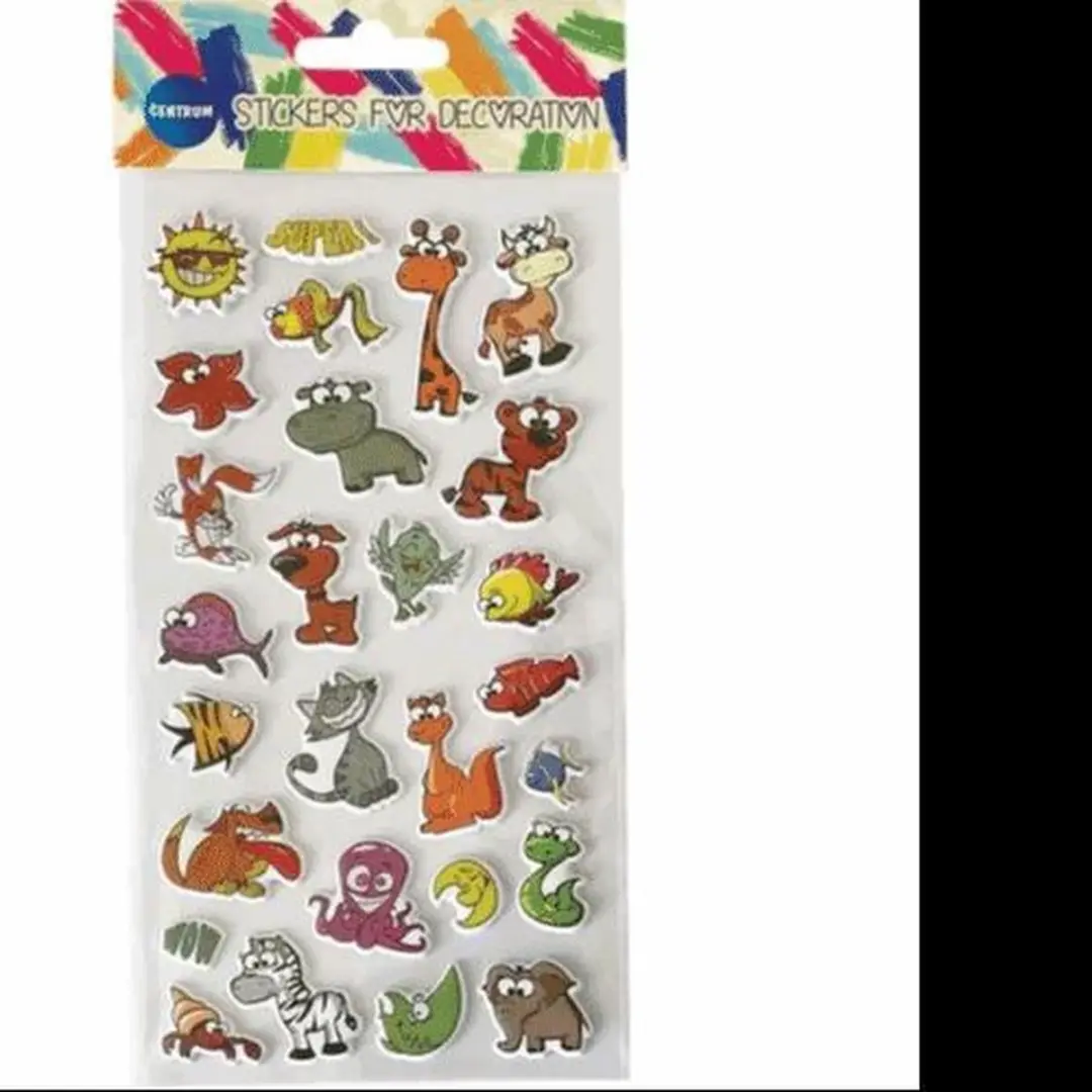 Centrum Puffy 3D Decoratiestickers