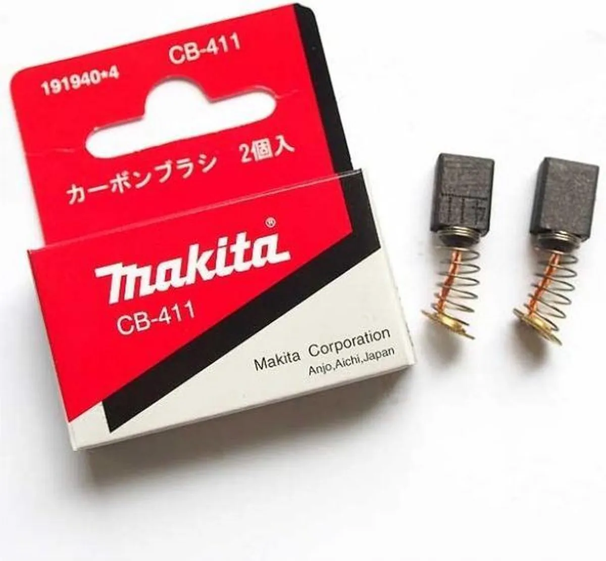 Makita Koolborstels CB411 1919404