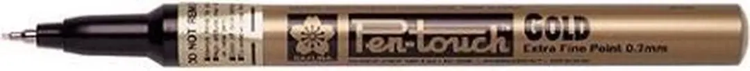 Sakura Pen-Touch EF Goud 1-2mm