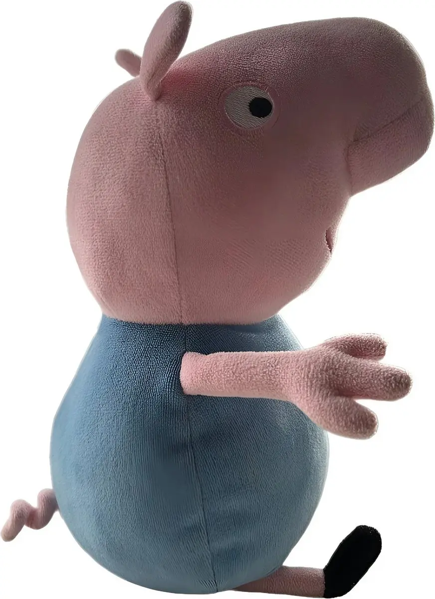 Peppa Pig George Knuffel 15cm - Blauw