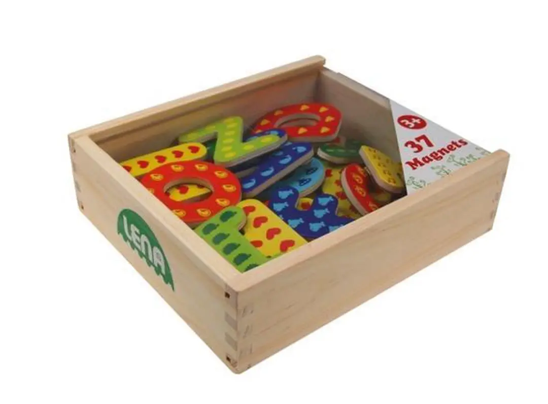 Lena Holz Magnetische Letters Multikleur - 65823