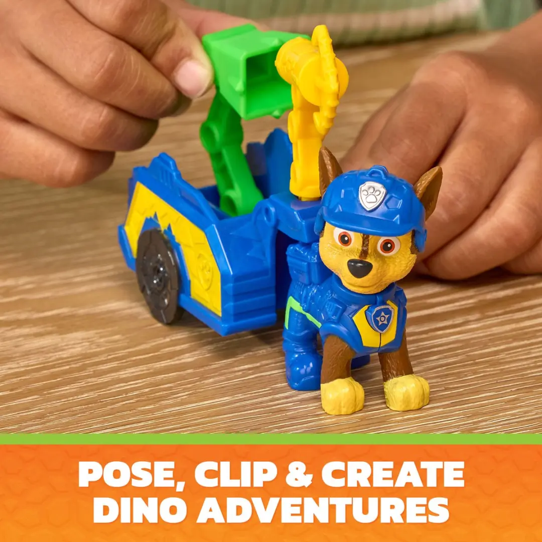 PAW Patrol Chase Dino-gereedschapsset 6076018 - Actiefiguur 6,3cm - Meerkleurig - afbeelding 6 van 6