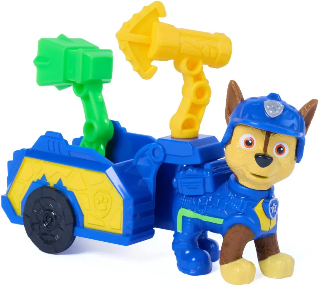 PAW Patrol Chase Dino-gereedschapsset 6076018 - Actiefiguur 6,3cm - Meerkleurig