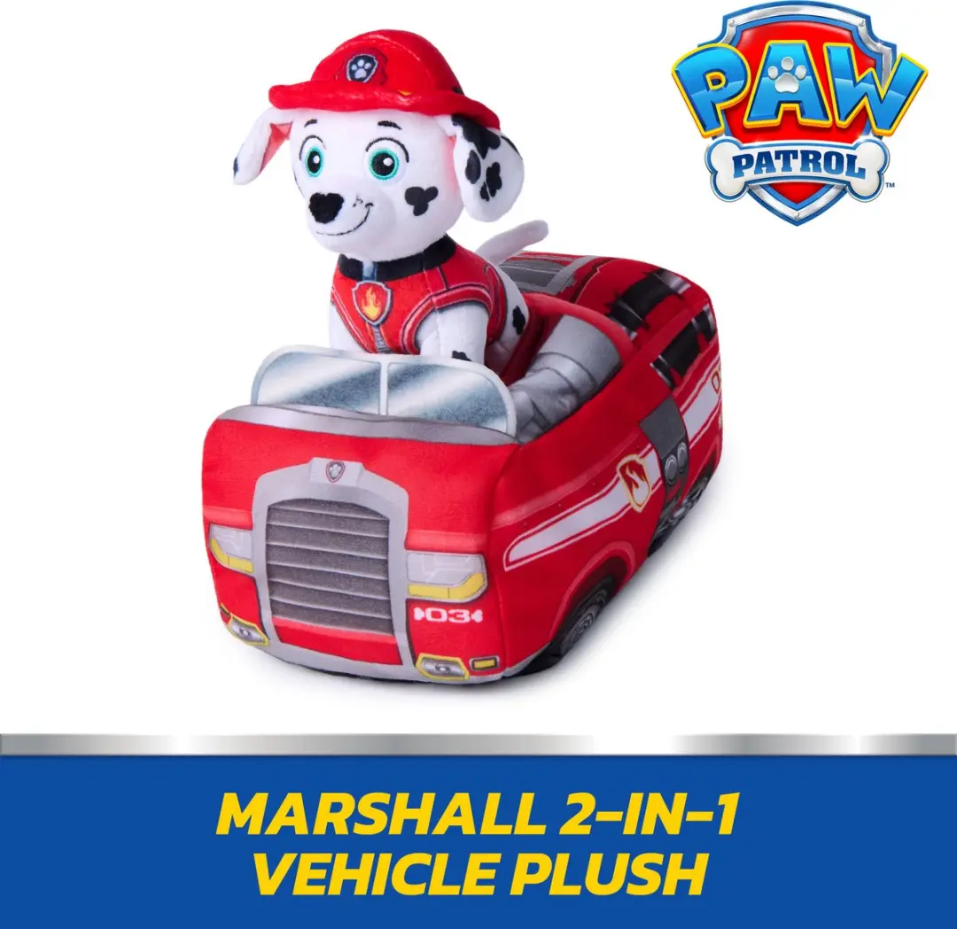 PAW Patrol Marshall Pluche Knuffel 15cm - Meerkleurig