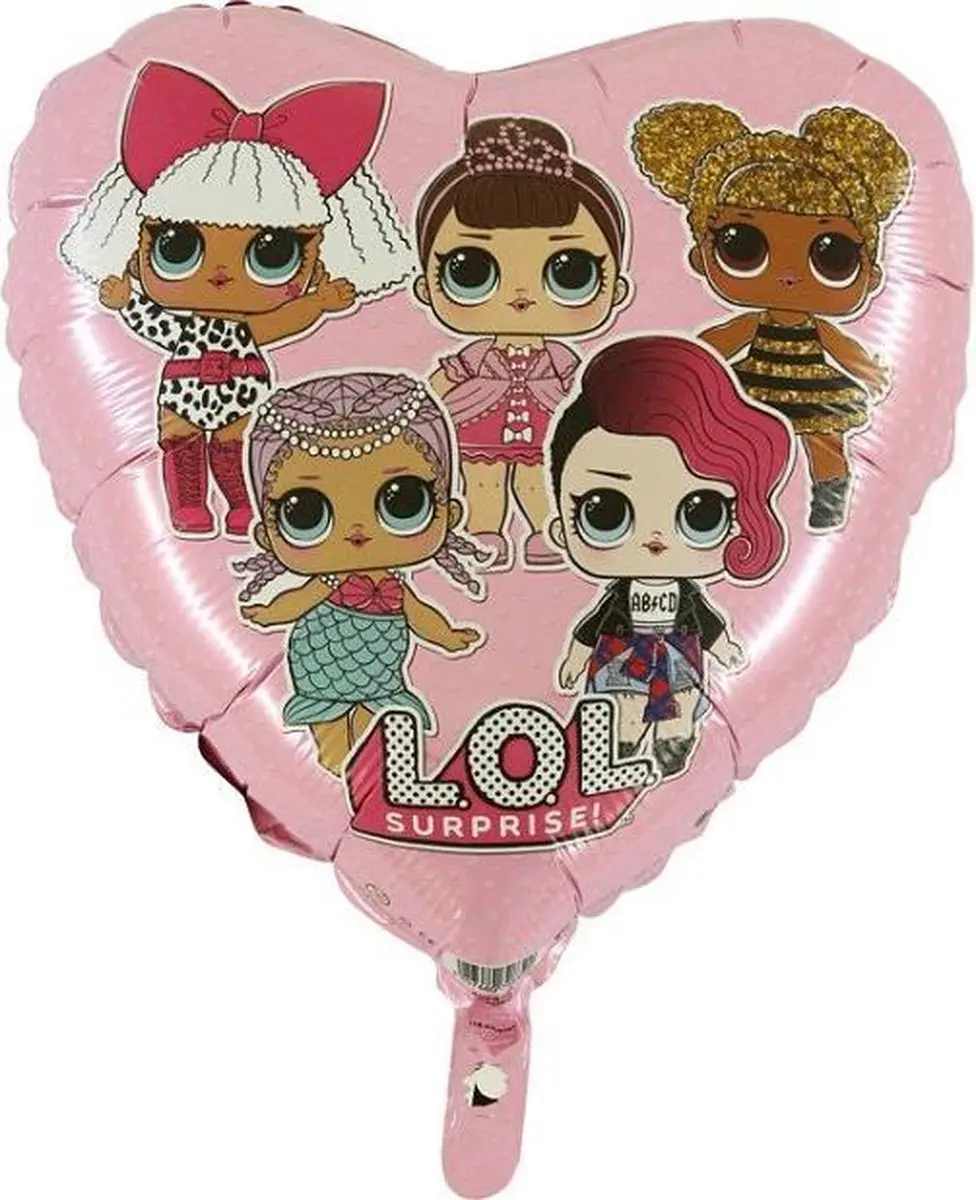 LOL Surprise! Hart Folieballon 45cm