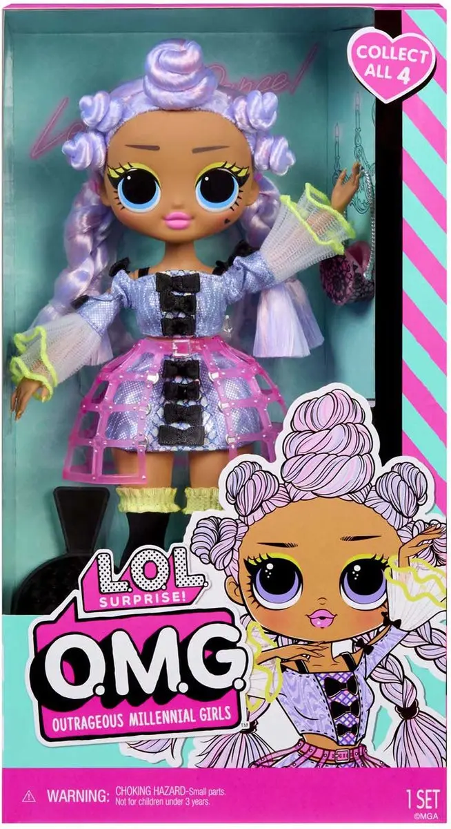 LOL Surprise! Miss Royale OMG Doll - 595656-EUC - Meerkleurig
