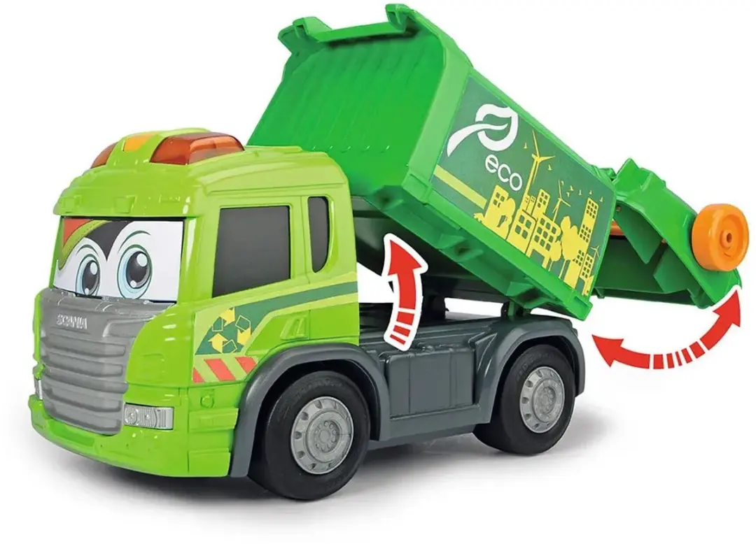 Dickie ABC Garbage Truck - 3x AAA