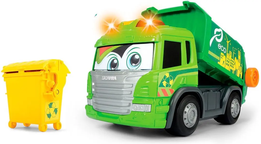 Dickie ABC Garbage Truck - 3x AAA