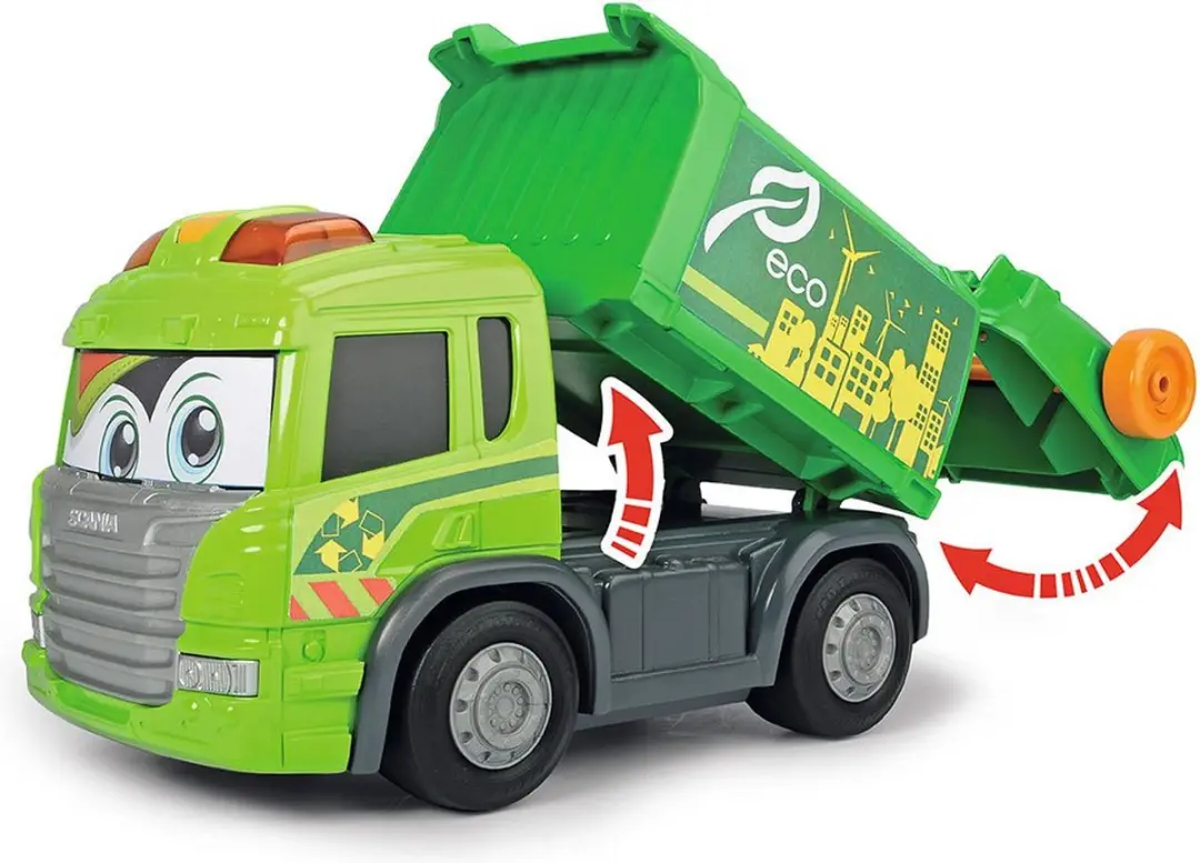 Dickie ABC Garbage Truck - 3x AAA