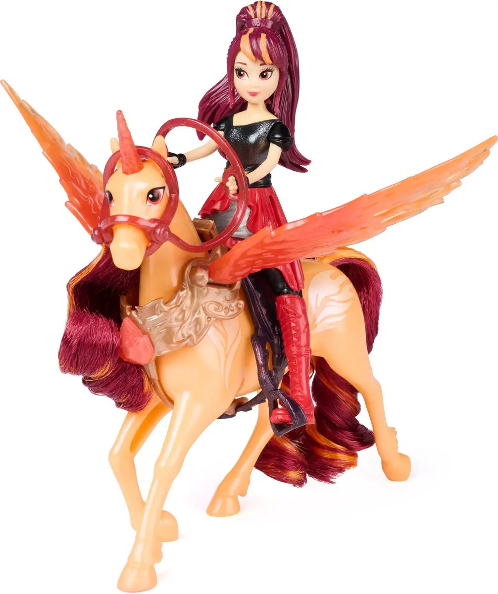 Unicorn Academy Valentina & Cinder Poppen - Meerkleurig - MPN 6076942