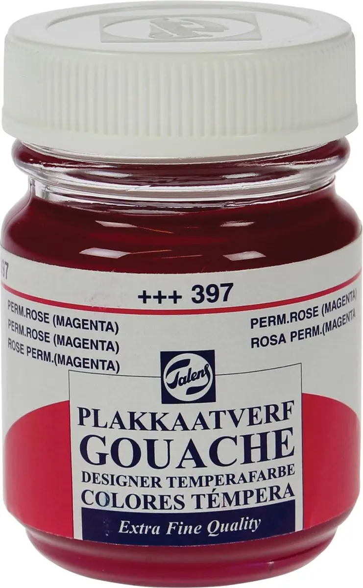 Royal Talens Plakkaatverf Extra Fijn Permanent Rose 397 - 50ml