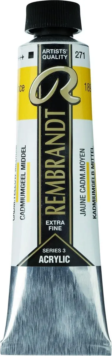 Rembrandt Acryl Cadmium Yellow Medium 40ml