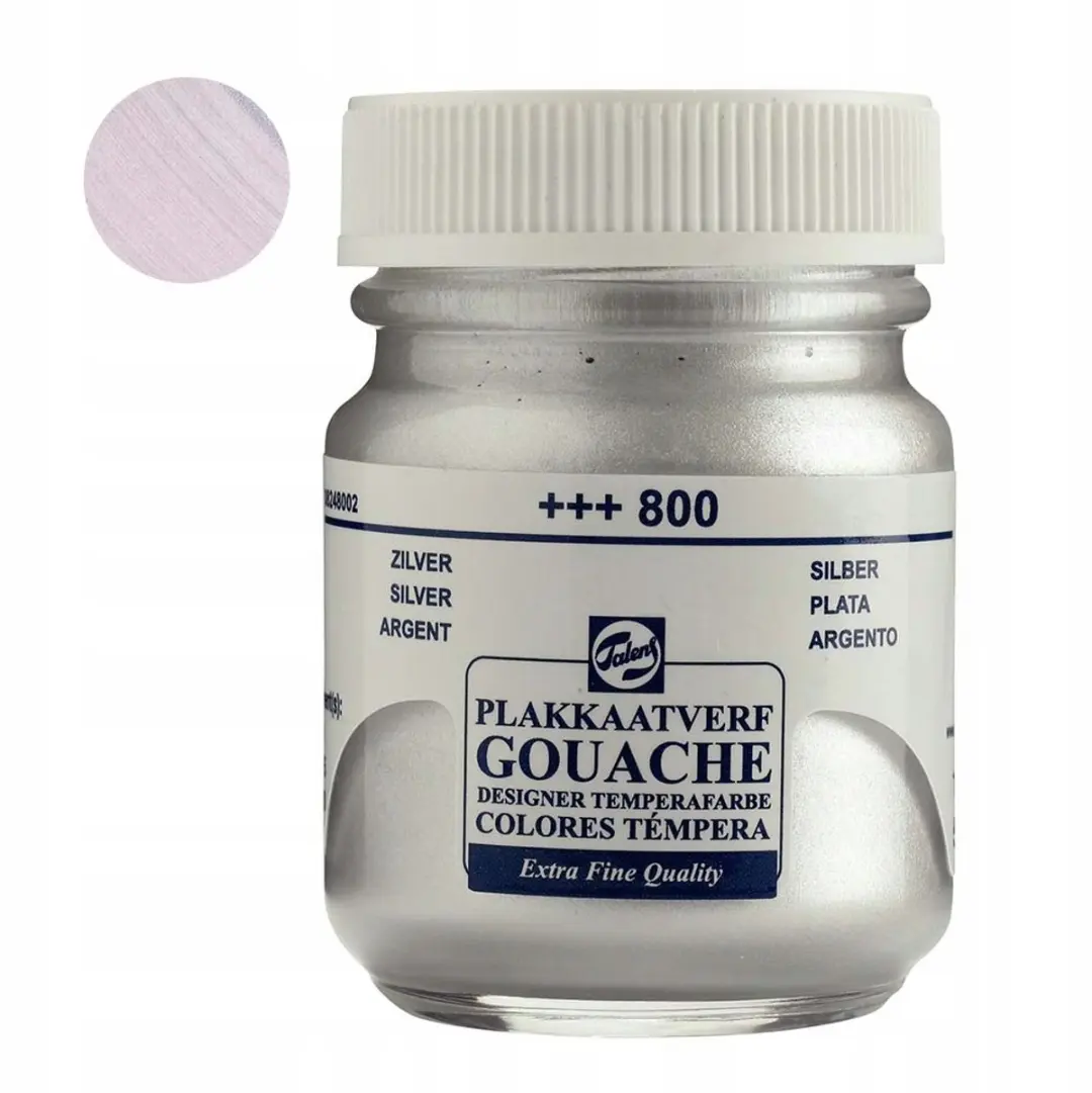 Royal Talens Gouache Verf Extra Fijn Zilver 50ml