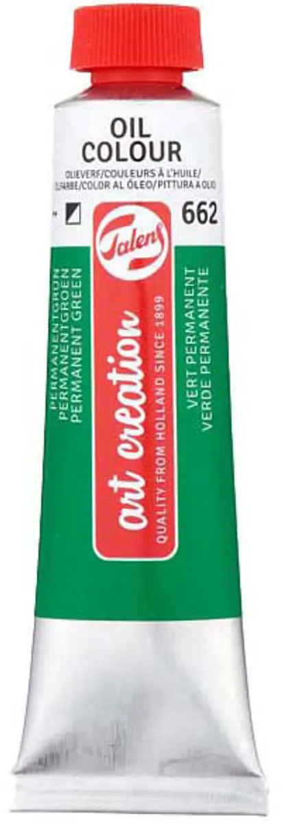 Talens Permanentgroen Olieverf 40ml