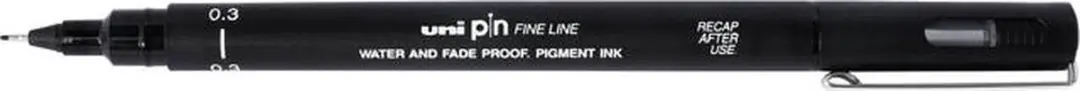uni-ball PIN03-200(S) Permanente Markeerstift - 12 Stuks