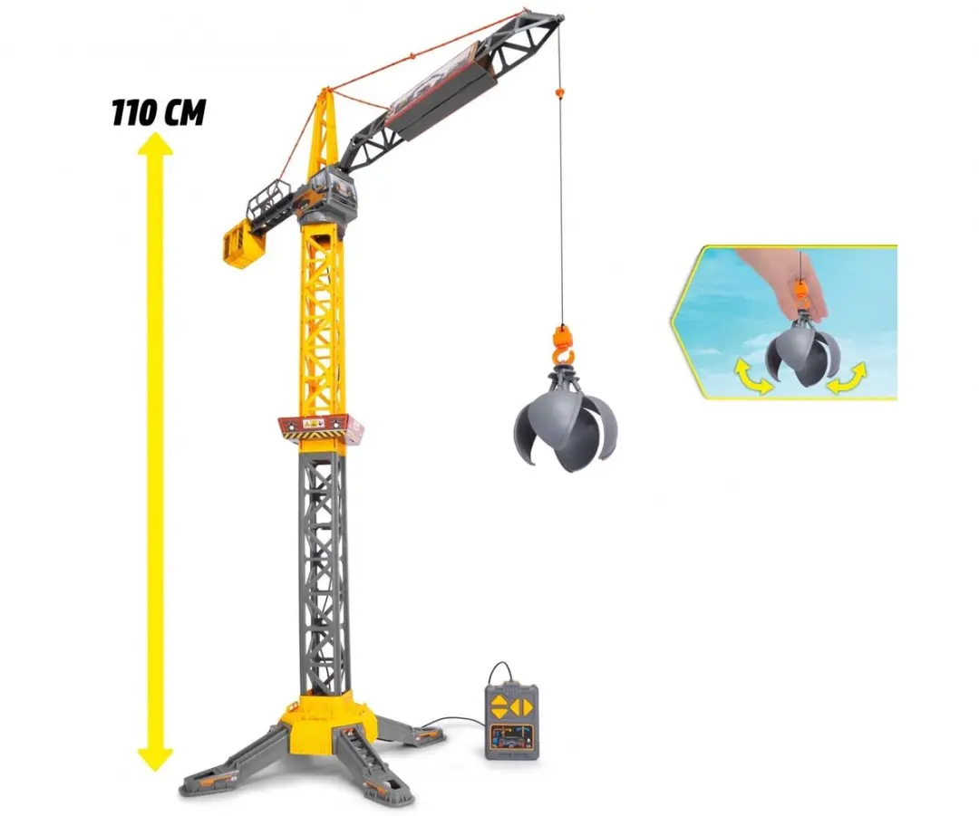 Dickie Simba Mighty Crane 110cm - 3x AA