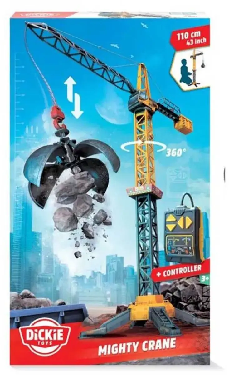 Dickie Simba Mighty Crane 110cm - 3x AA