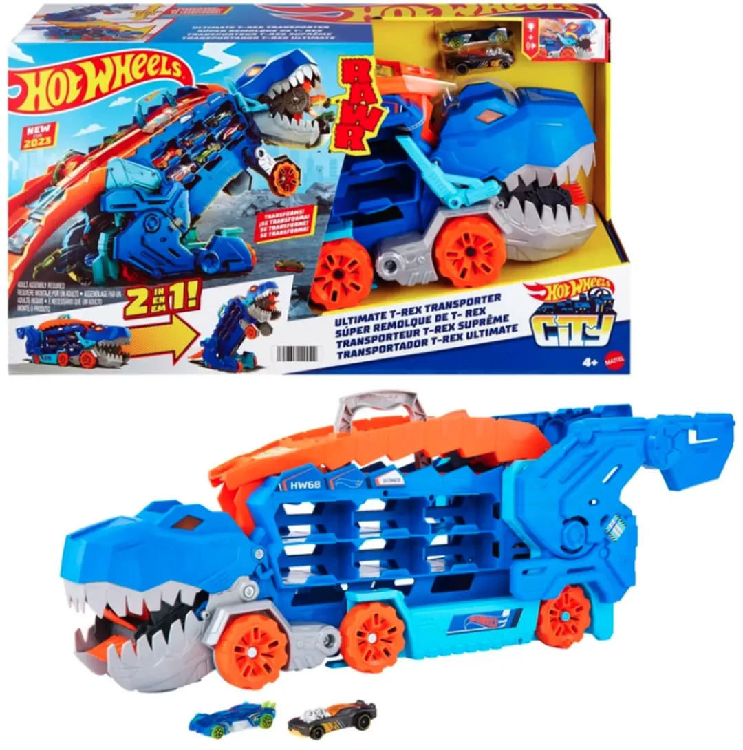 Hot Wheels City Ultimate T-Rex Transporter