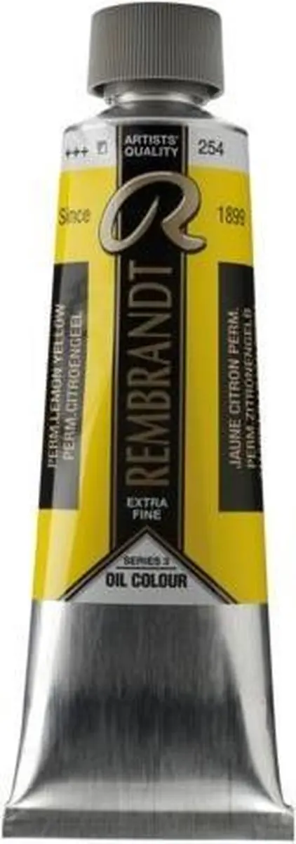 Rembrandt Olieverf Perm.citroengeel 254 150ml