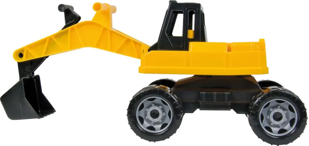 Lena Giga Trucks Junior 70cm Graafmachine - SM02017 - Zwart/Geel