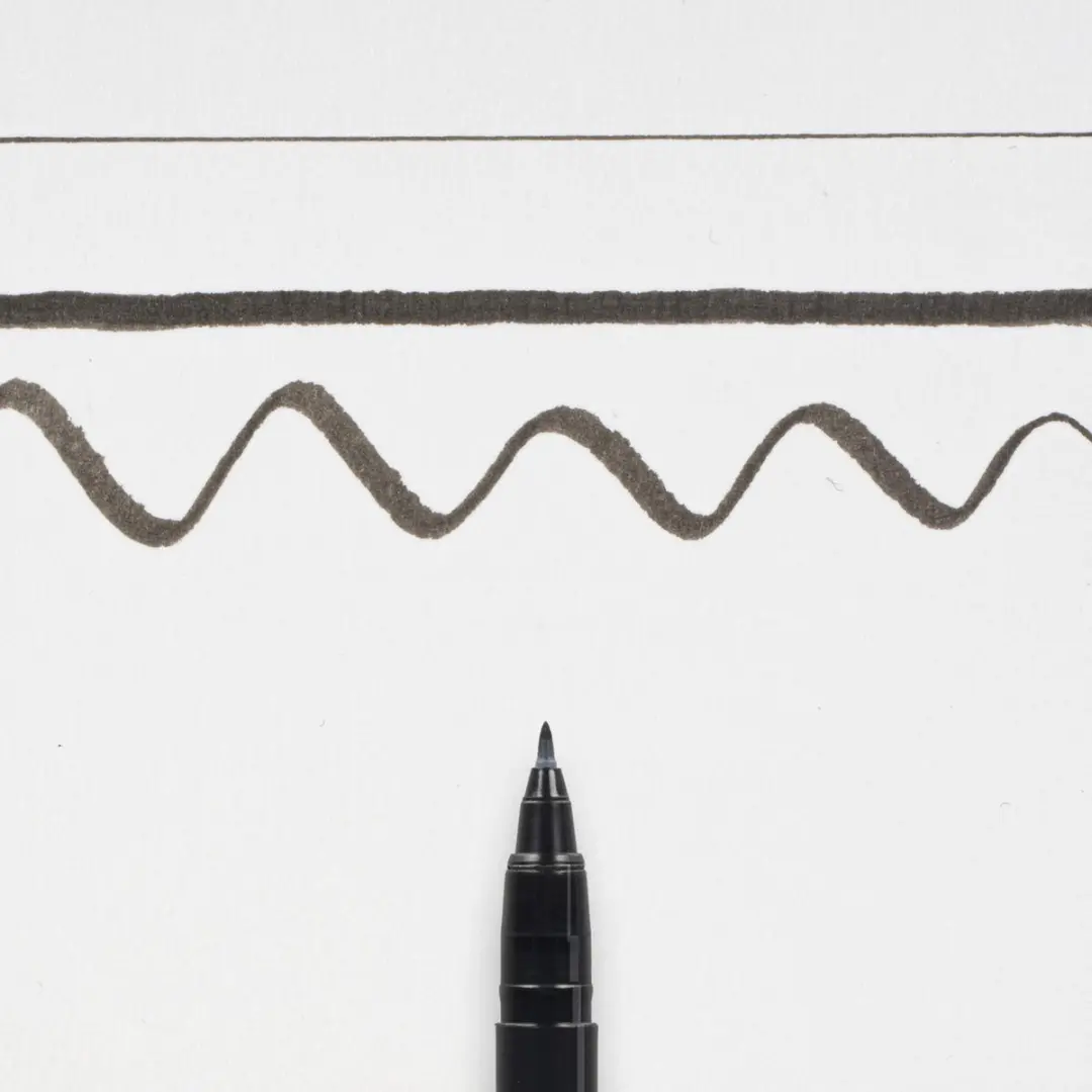 Sakura Pigma Brush Pen Fine 05 - Zwart
