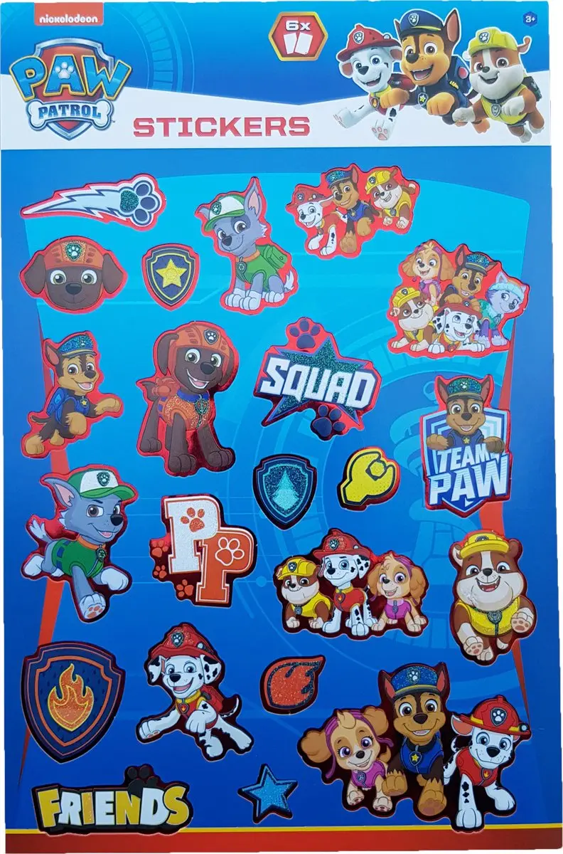 PAW Patrol Squad Stickerboek