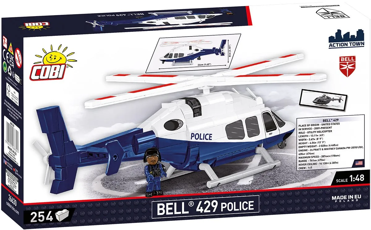 Cobi 26630 Bell 429 Politiehelikopter - 254 Stukken