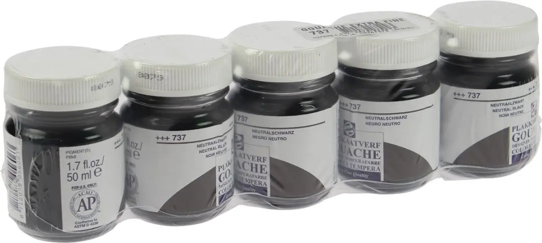 Talens Plakkaatverf Neutraalzwart 16ml