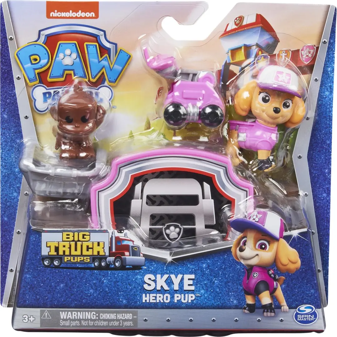 Spin Master PAW Patrol Big Truck Pups 6064391 - Actiefiguur met reddingsdrone