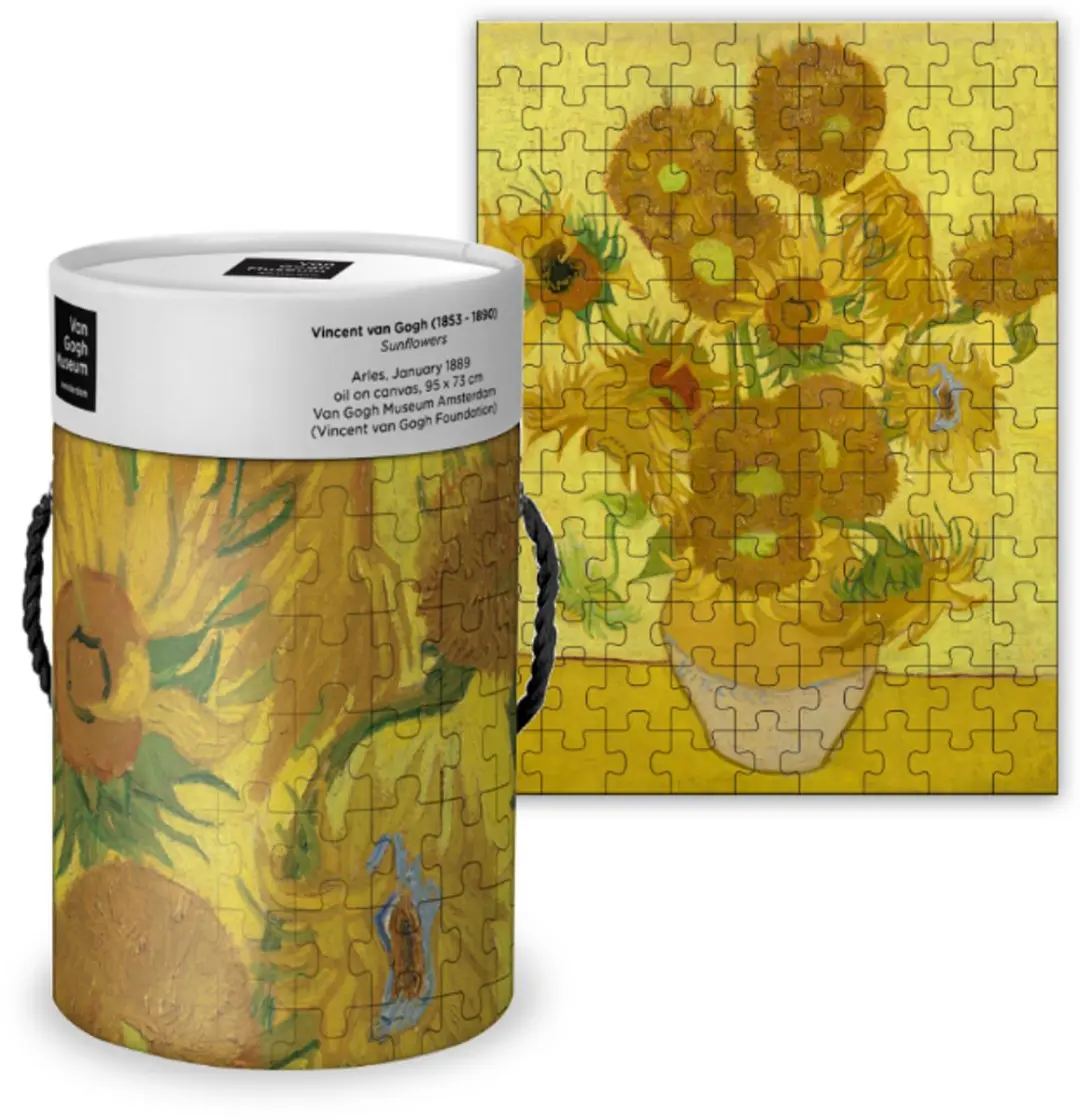 Van Gogh Sunflowers Puzzelkoker