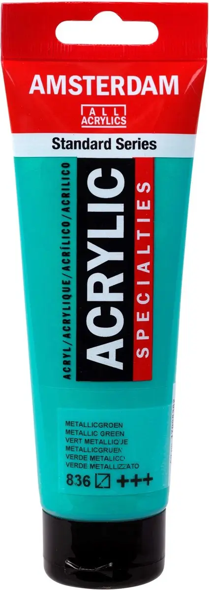 Amsterdam Metallic Acrylverf 120ml - Metallic Groen