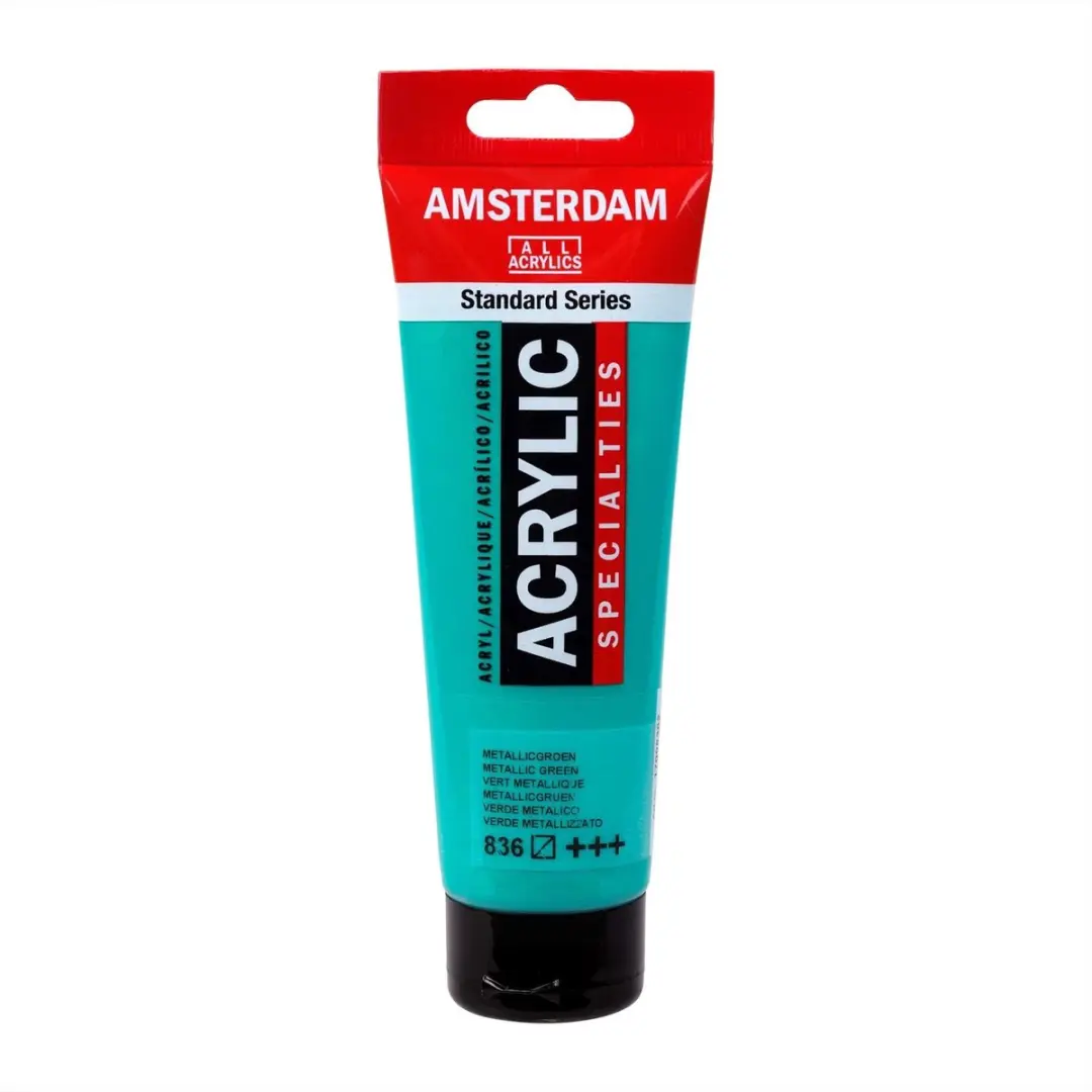 Amsterdam Metallic Acrylverf 120ml - Metallic Groen