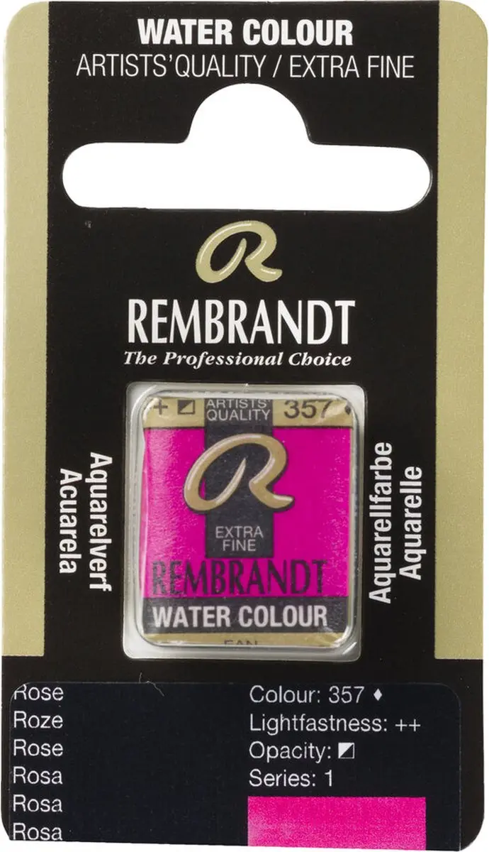 Rembrandt Watercolor Napje Rose
