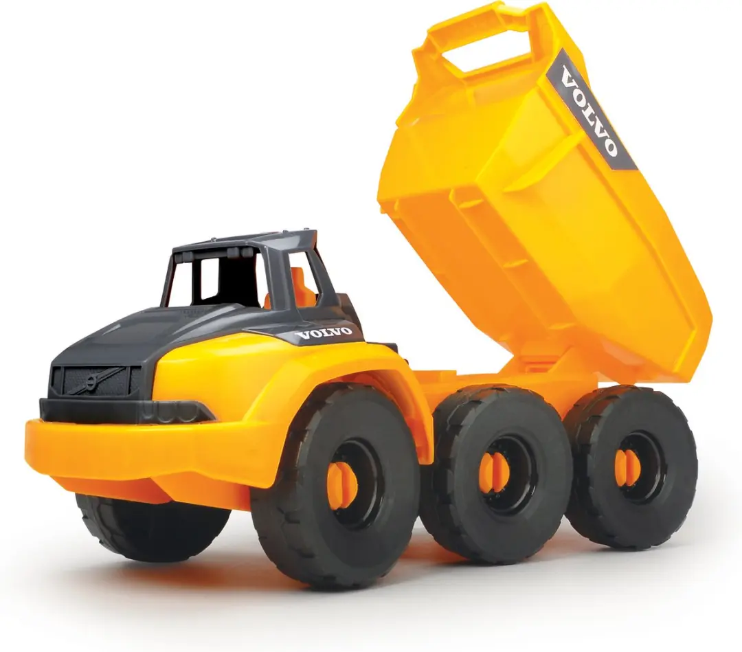 Dickie Volvo Construction Station Try Me - Geel