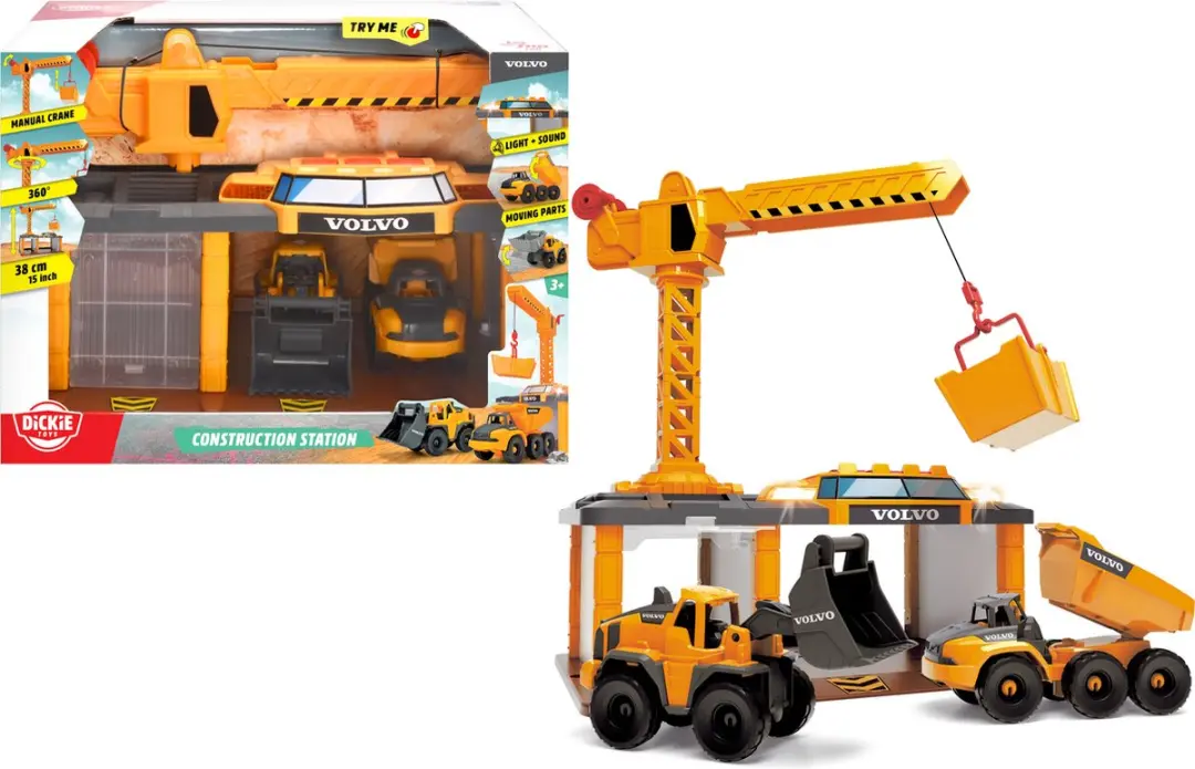 Dickie Volvo Construction Station Try Me