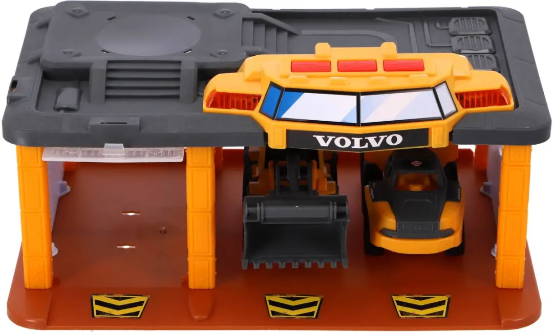 Dickie Volvo Construction Station Try Me - Geel - afbeelding 6 van 6