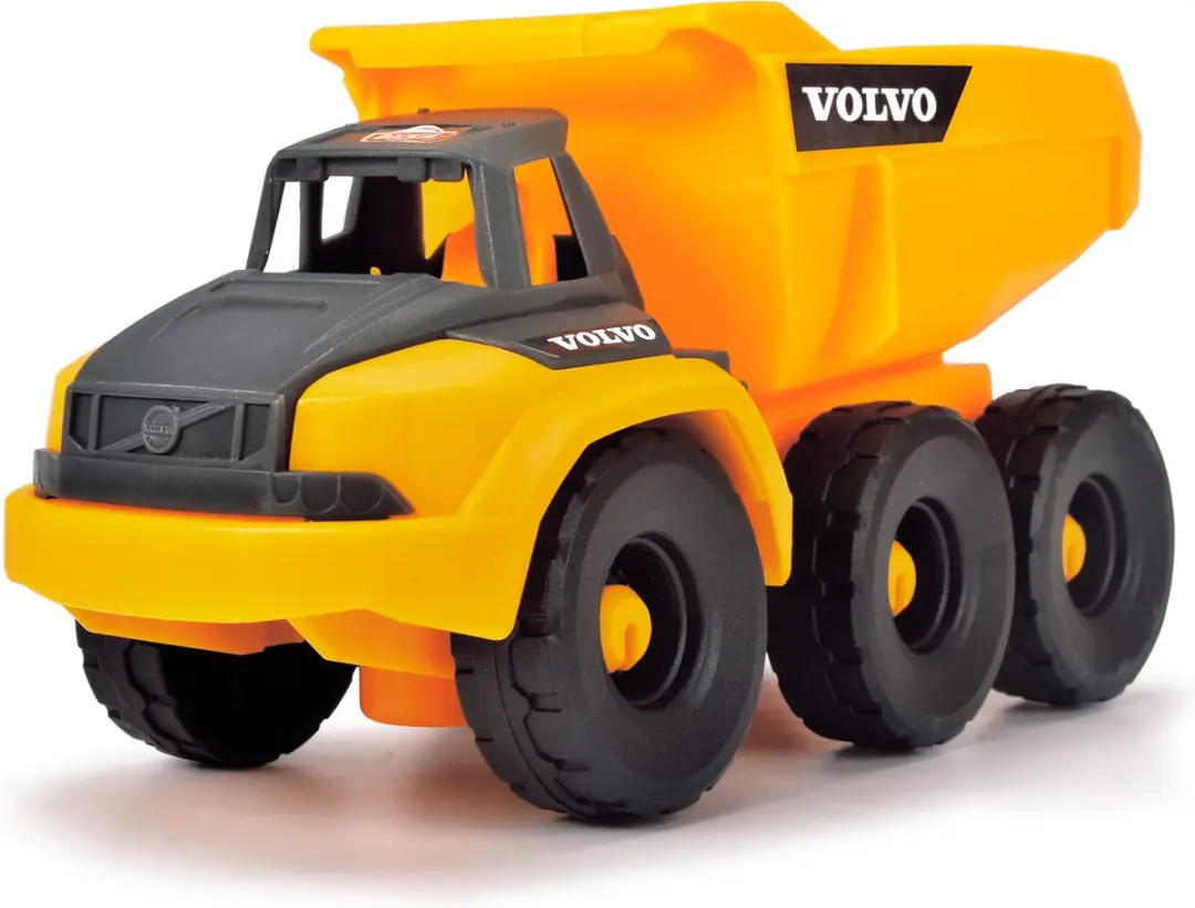 Dickie Volvo Construction Station Try Me - Geel