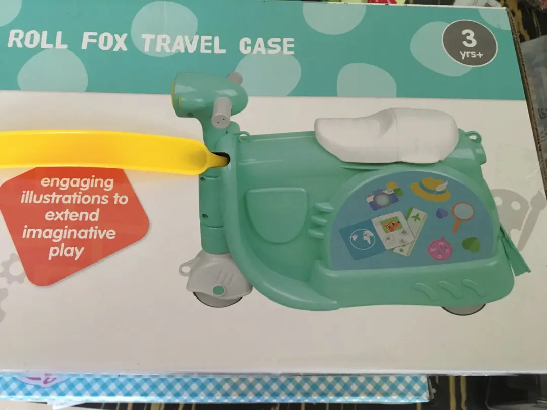 Playgro Ride and Roll Fox Reisbox