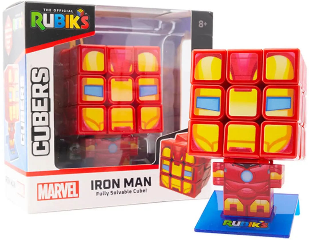 Spin Master Rubik’s Cubers Iron Man 3x3 - Marvel - 2 Spelers