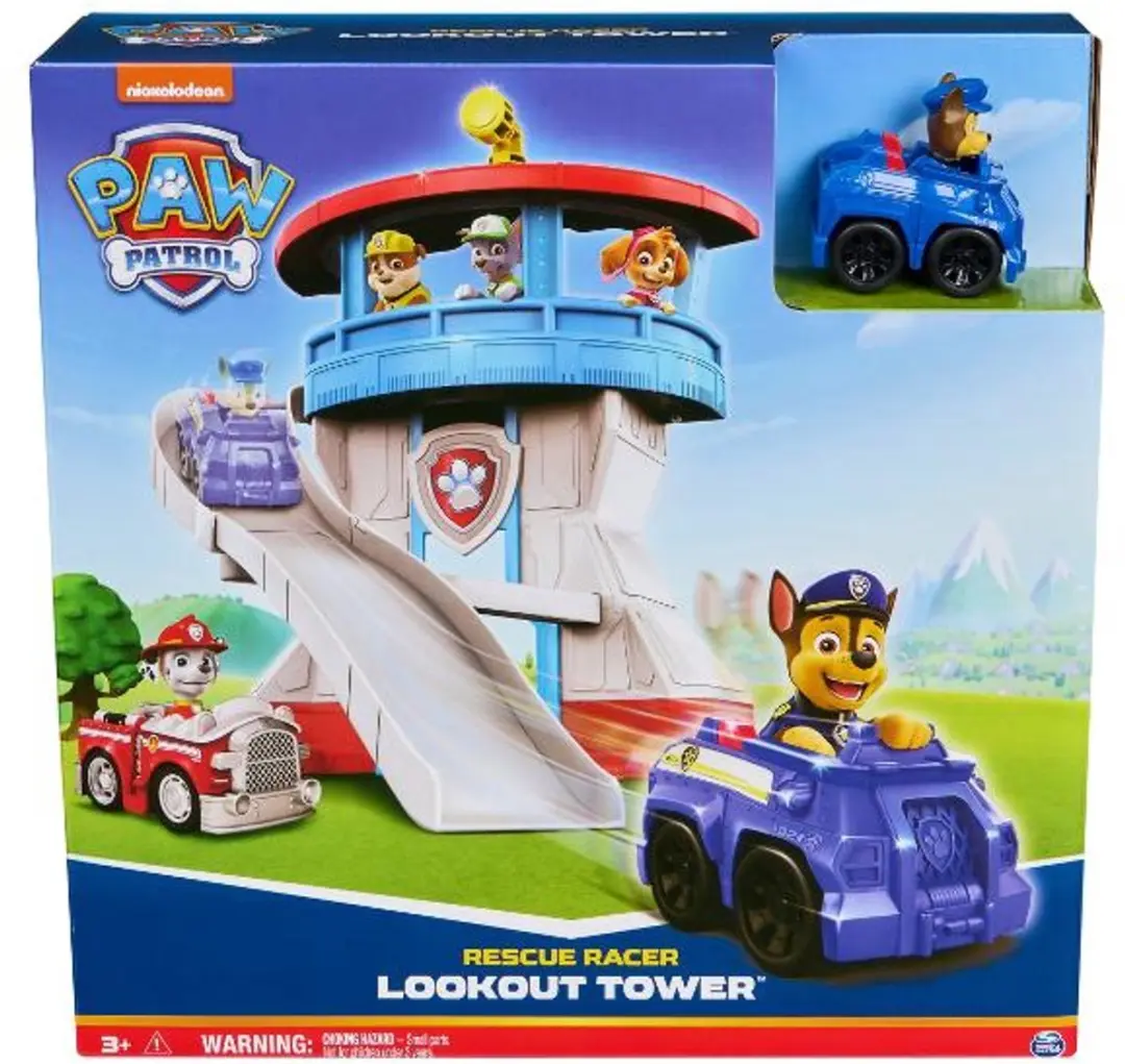 Spin Master Paw Patrol Rescue Racer Uitkijktoren