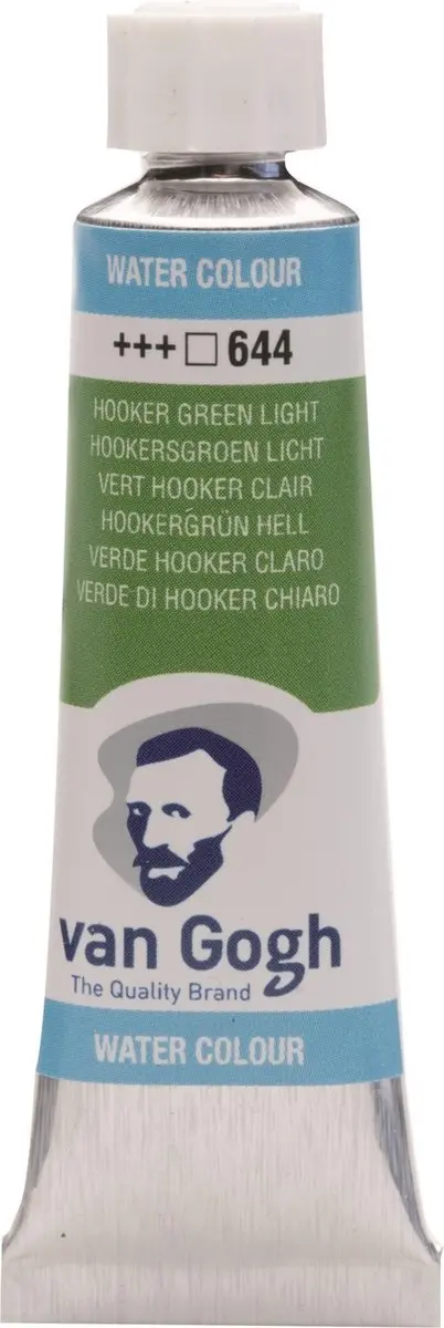 Van Gogh Aquarelverf Hookersgroen Licht 1ml