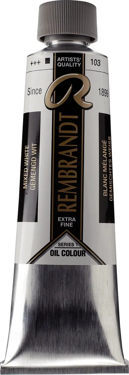 Rembrandt Olieverf Tube Gemengd Wit 103