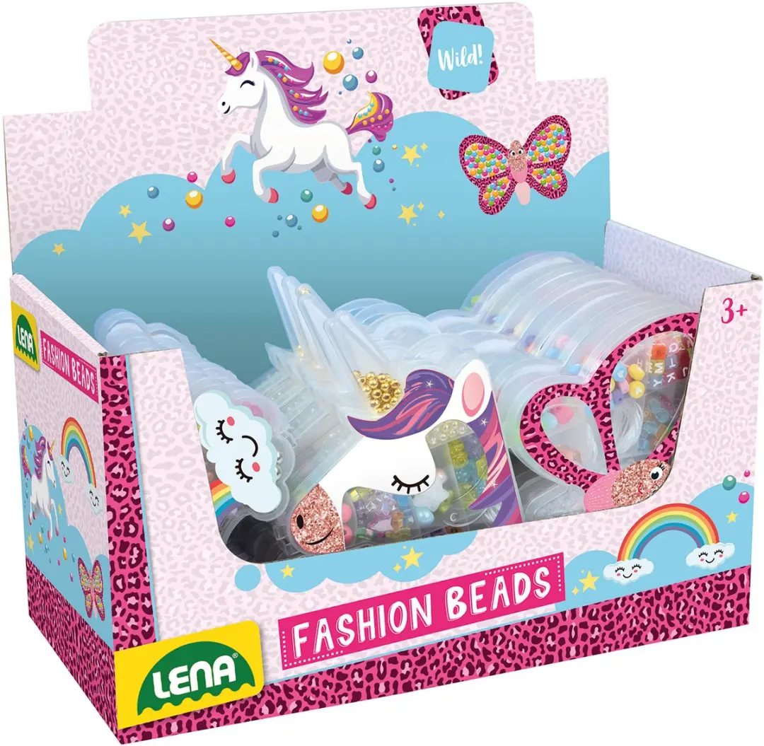 Lena Meerkleurige Draadkralen Box