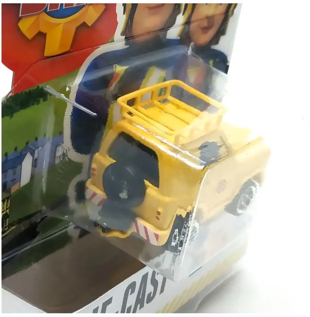 Dickie Toys Brandweerman Sam Mountain Rescue 4x4 7cm - Geel
