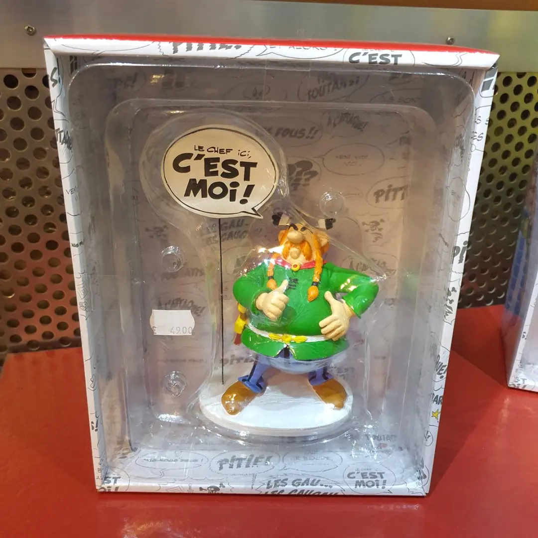 Plastoy Asterix & Obelix Vitalstatistix Kunsthars Beeldje 18cm - Multi