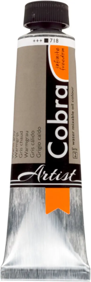 Cobra Artist Olieverf Warm Grey 718 40ml