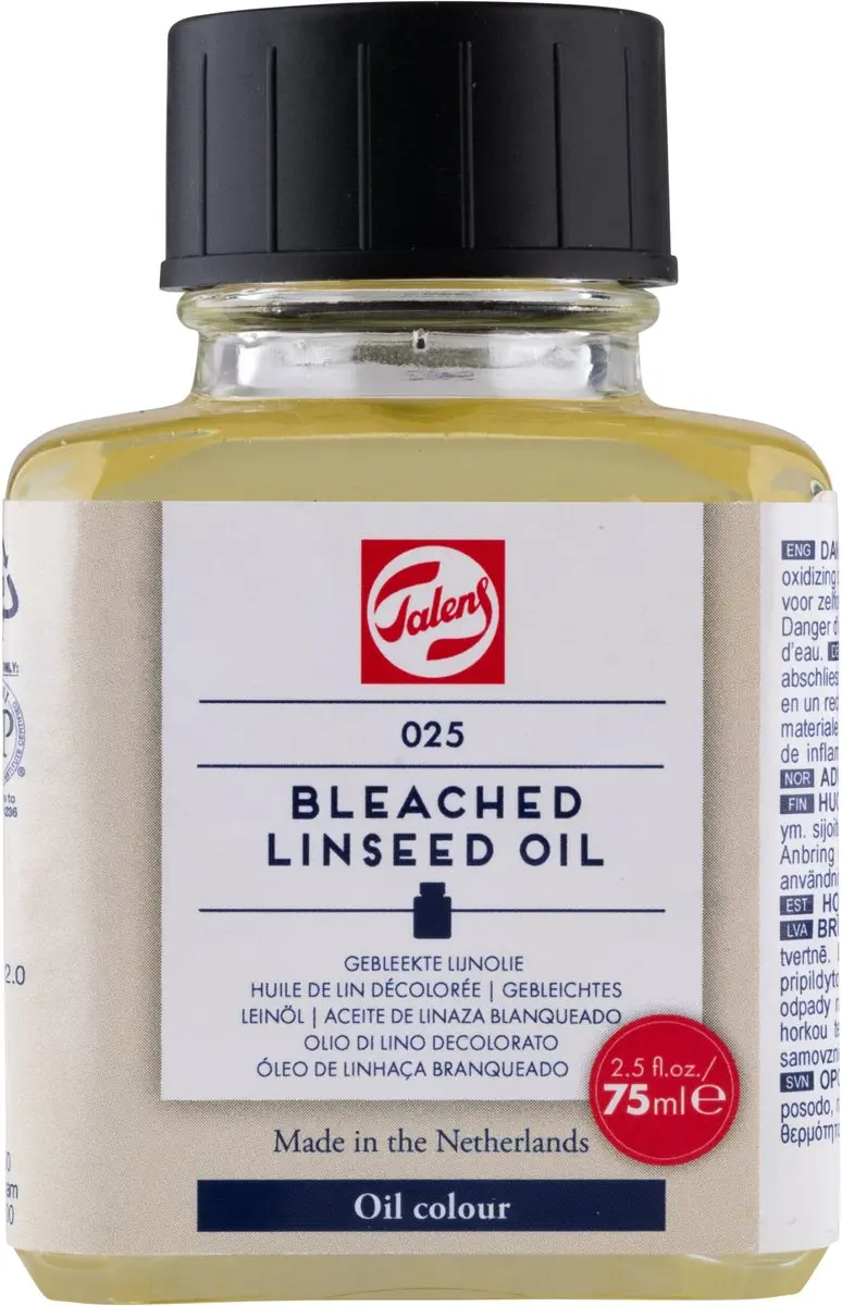 Talens Gebleekte Lijnolie 75ml